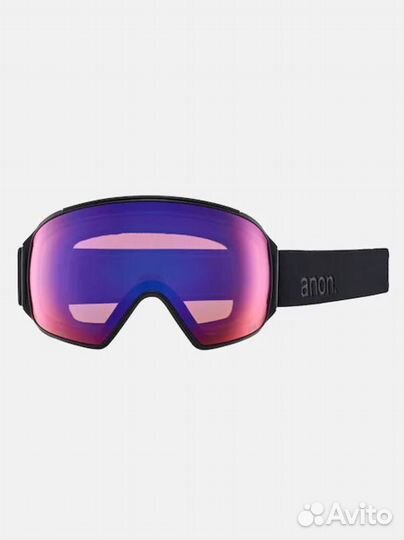 Маска Anon M4 Goggles Sunny Onyx, Variable Violet