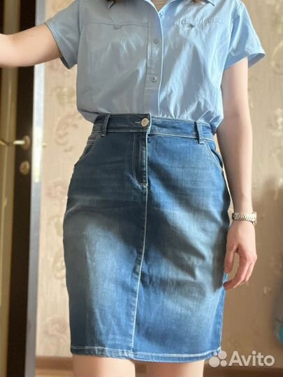 Юбка джинсовая ussn Polo, XL