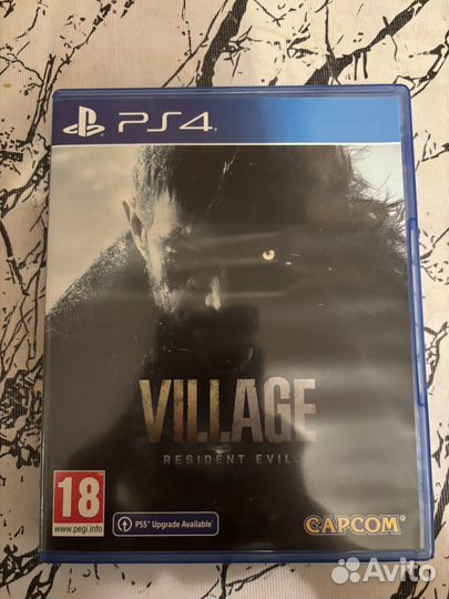 Игра Resident Evil: Village. Ps4