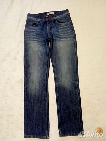 Джинсы утеплённые р.164
