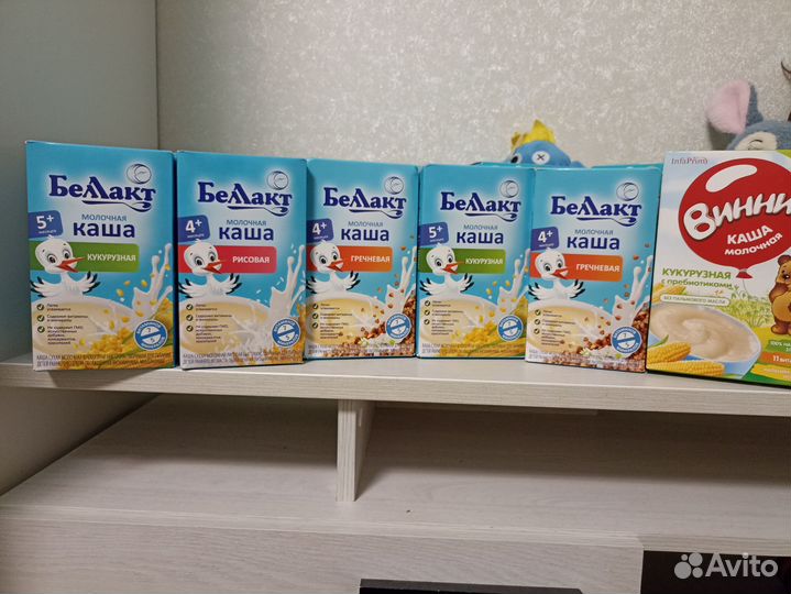 Детская молочная смесь, каша