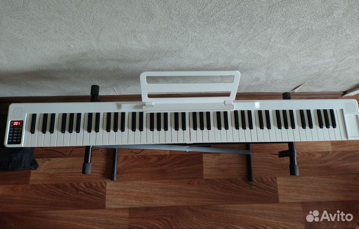Цифровое фортепиано пианино складное 88 клавиш