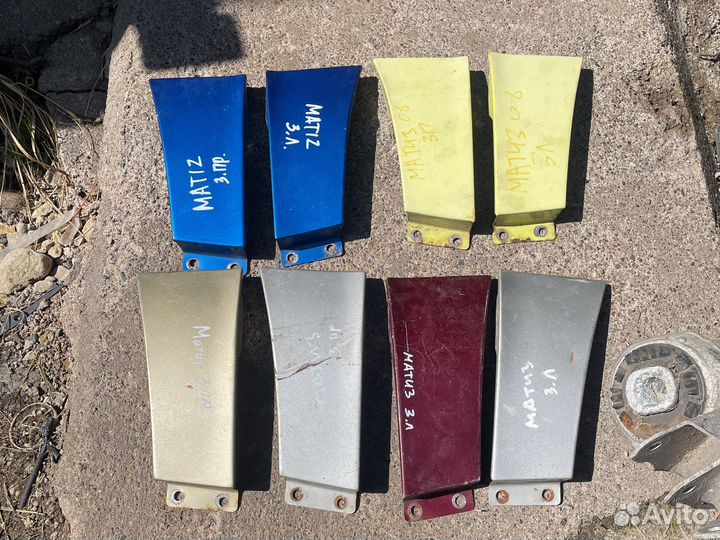 Планка ресничка под фонарь Дэу Матиз