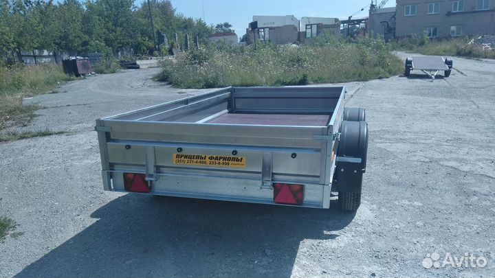 Прицеп кмз 7194 F5 (3,0х1,5 метра) 2-х осный