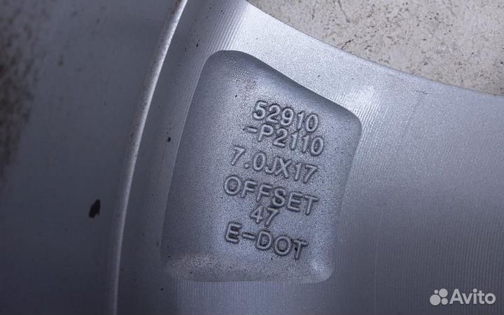 Диск колеса литой Kia Sorento 4 R17