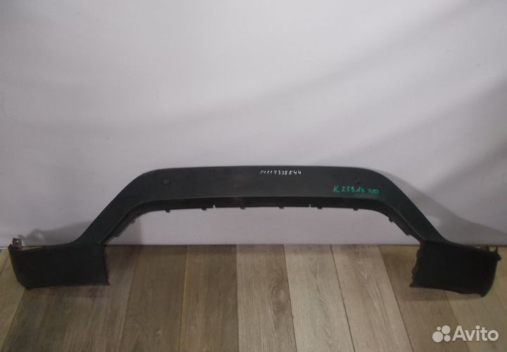 Спойлер переднего бампера бу BMW X3 F25 рестайлинг