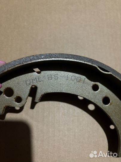 Колодки тормозные барабанные