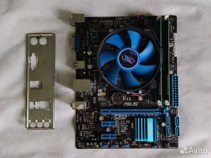 Комплект материнская плата с процессом и озу