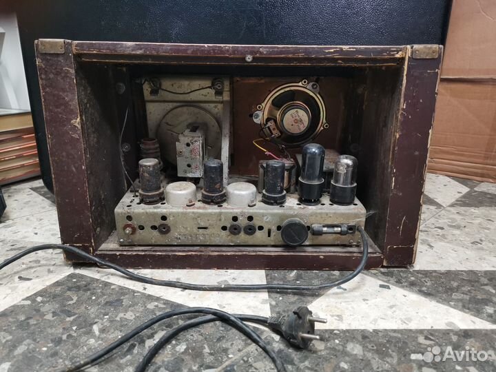 Радиоприемник ламповый СССР