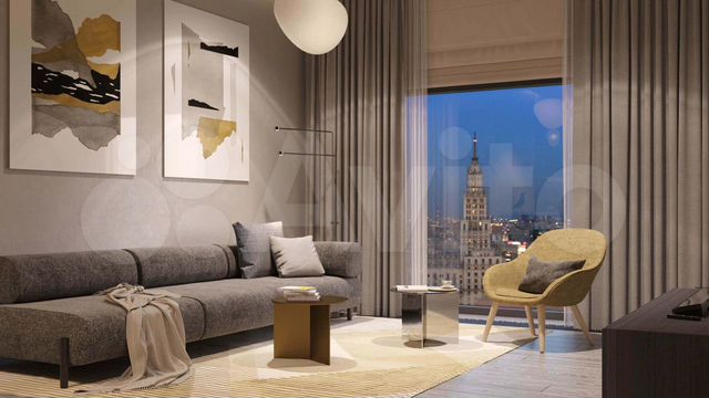 Квартира-студия, 40 м², 14/19 эт.