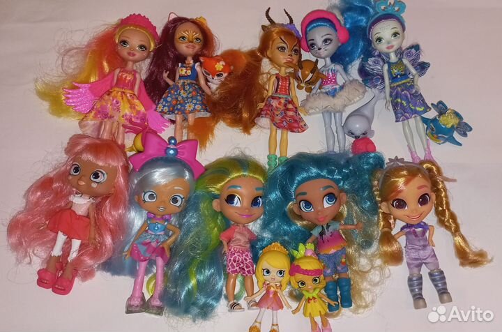 Кукла Enchantimals Hairdorables Shopkins