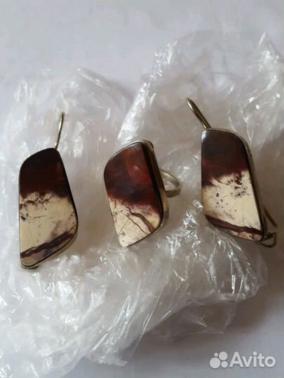 Комплект из Яшмы, времен СССР, новый