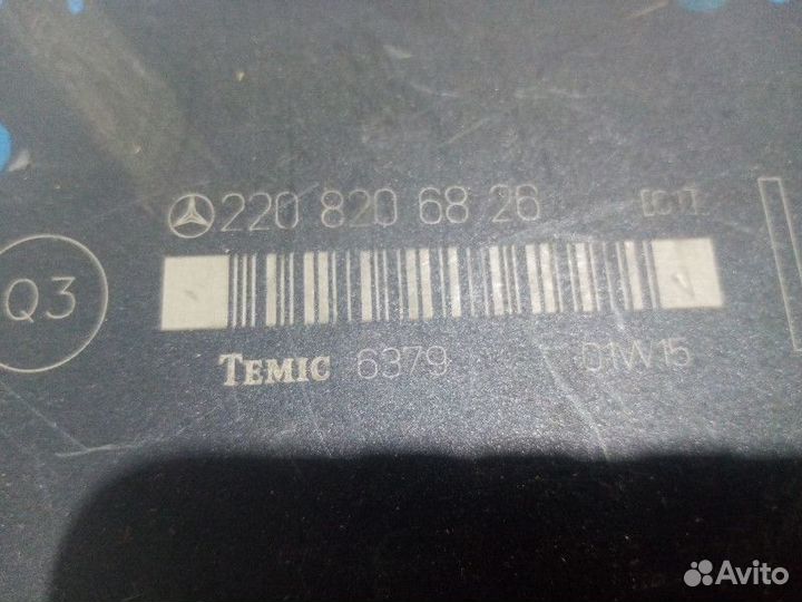 Блок кнопок управления сидением Mercedes-Benz S-Cl