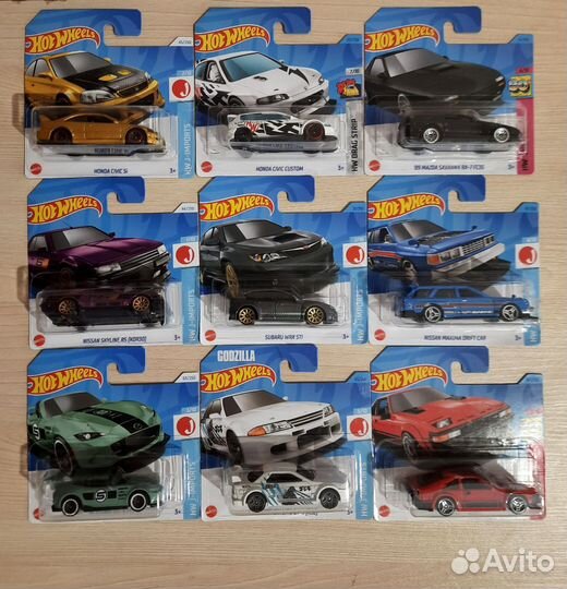 Hot wheels jdm Япония