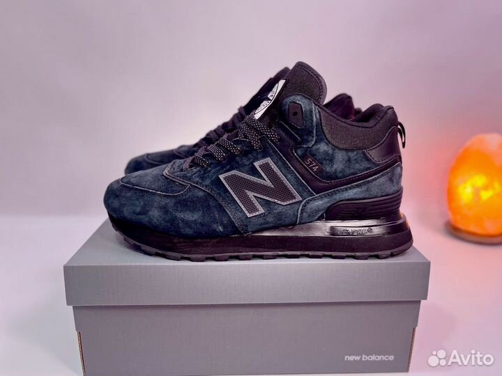 Кроссовки New Balance 574 Stone Island зимние