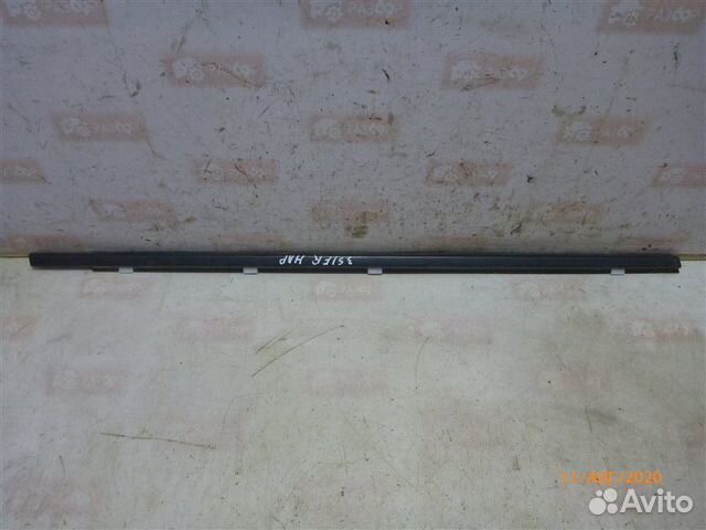 Уплотнитель стекла двери бархотка передний правый