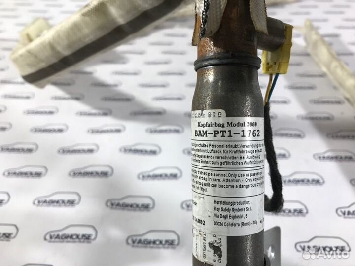 Подушка безопасности боковая (шторка) левая Audi