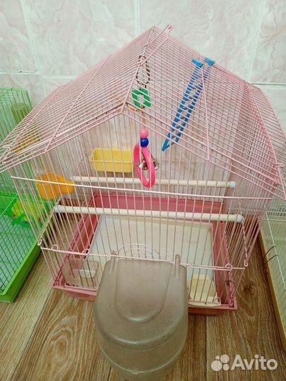 Клетки для грызунов и птиц б/у