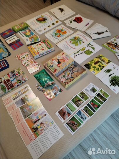 Развивающие карточки и иргры для детей