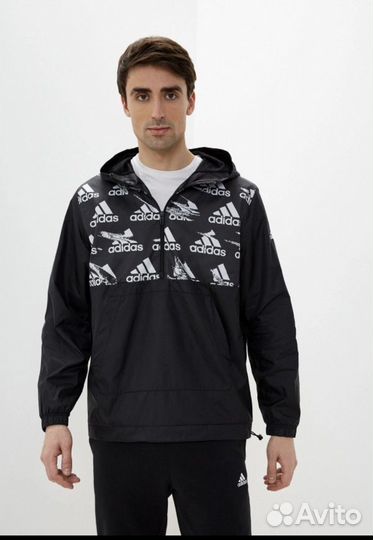 Ветровка анорак adidas