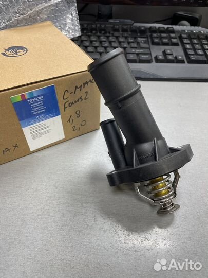 Термостат в корпусе ford focus 2 mondeo 4 mazda 3