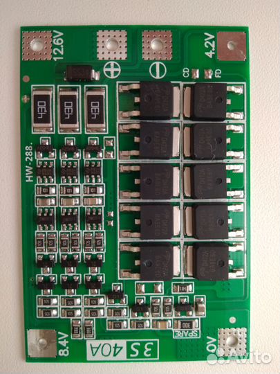 Контроллеры заряда BMS 3S(4S) с балансировкой