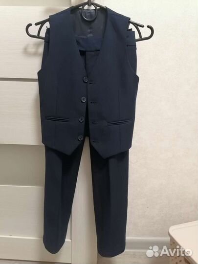 Школьная форма синяя для мальчика 122