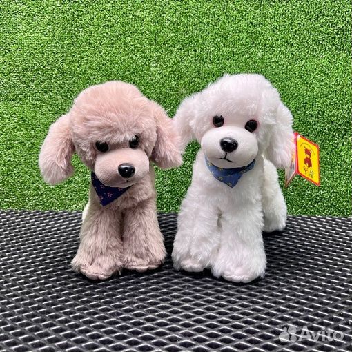 Мягкая игрушка Собака Пудель 22 см оптом