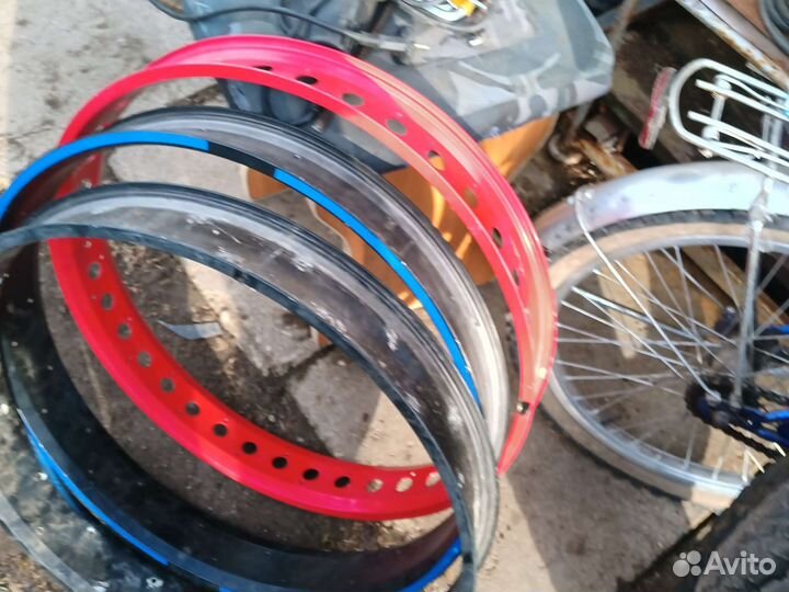 Обод 26 фетбаик и камера запасные были