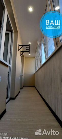 Остекление лоджии/Бесплатный замер