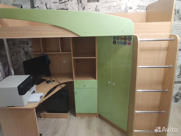 Детская кровать чердак