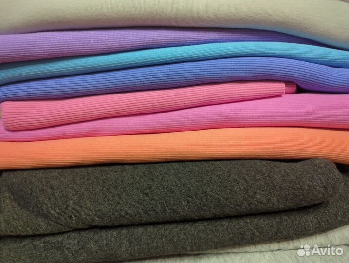 Трикотаж кашкорсе, рибана