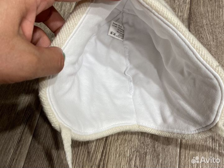 Шапка зимняя для девочки 48 50