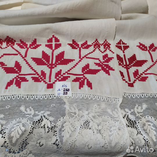 Лен на полотенца СССР