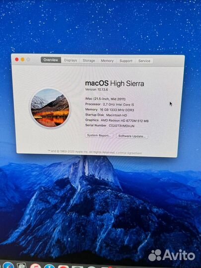 Apple iMac 21.5