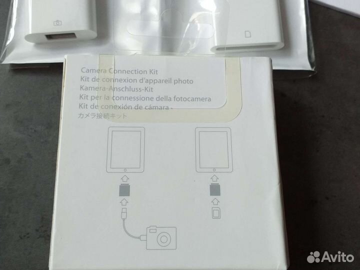 Комплект Apple iPad Camera Connection Kit адаптеры