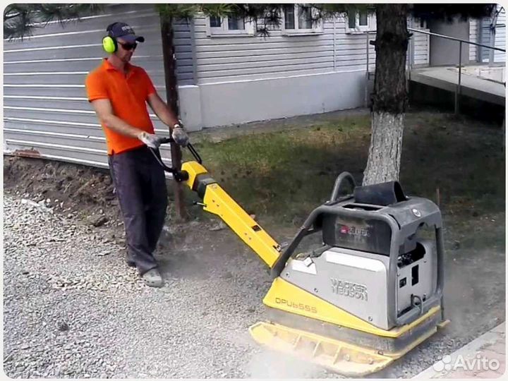 Аренда виброплиты 520 кг Wacker Neuson DPU 6555