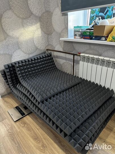 Акустический поролон пирамида