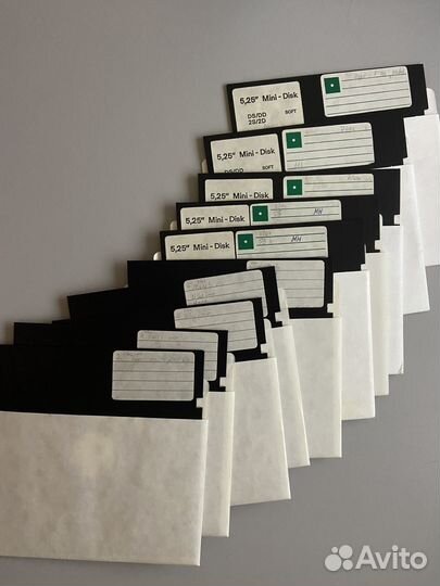10 дискет 5.25 одним лотом