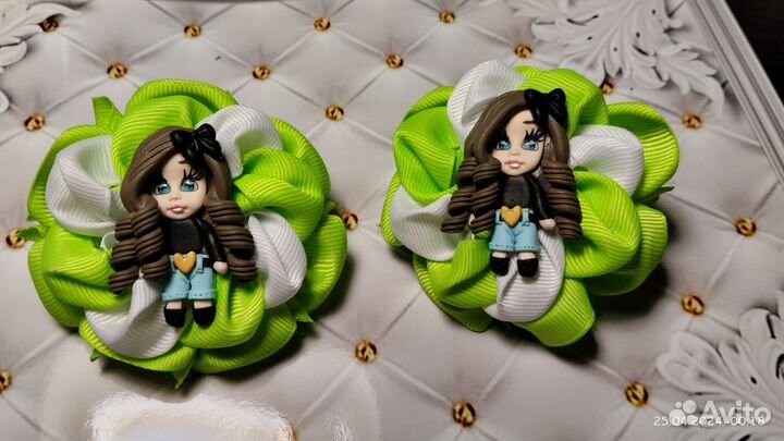 Резинки для волос ручной работы