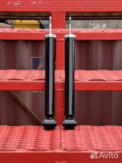 Амортизаторы с занижением -50мм на Solaris2