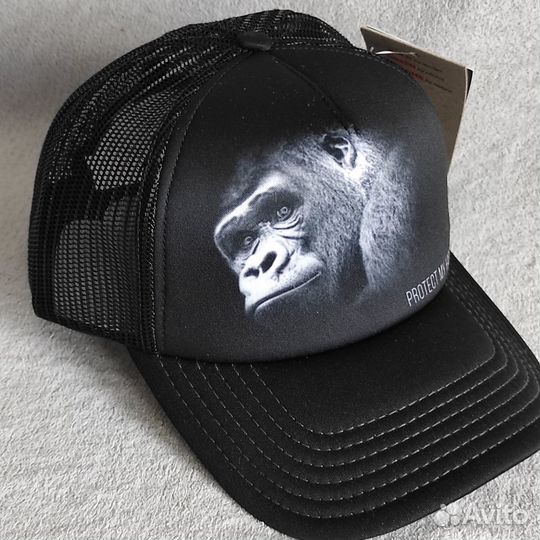 Кепка бейсболка мужская чёрная The Mountain