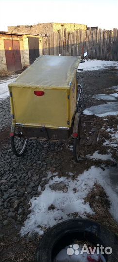 Велотандем с прицепом