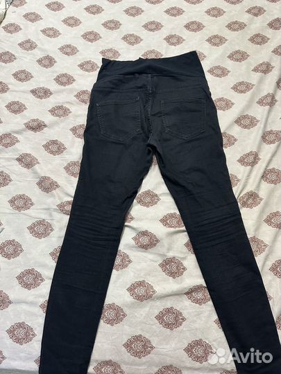 Джинсы черные для бересенных