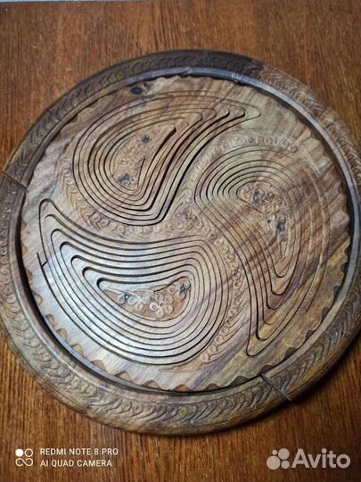 Конфетница раскладная (нат.дерево)