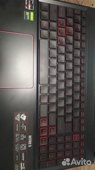 Ноутбук acer nitro 5 an515-44