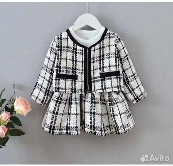 Платье с жакетом