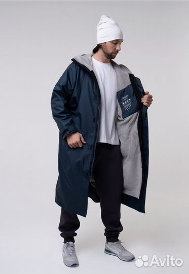 Парка Тортуга TeamLine Dark Blue/Light Grey, L