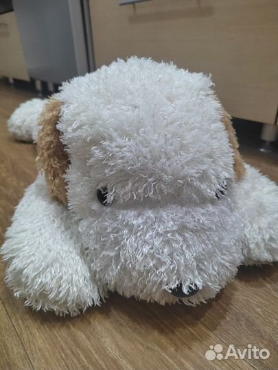 Собака игрушка пуфик