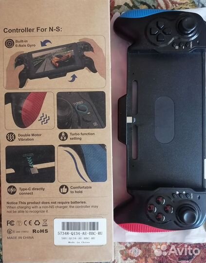 Nintendo switch прошитая чип новый